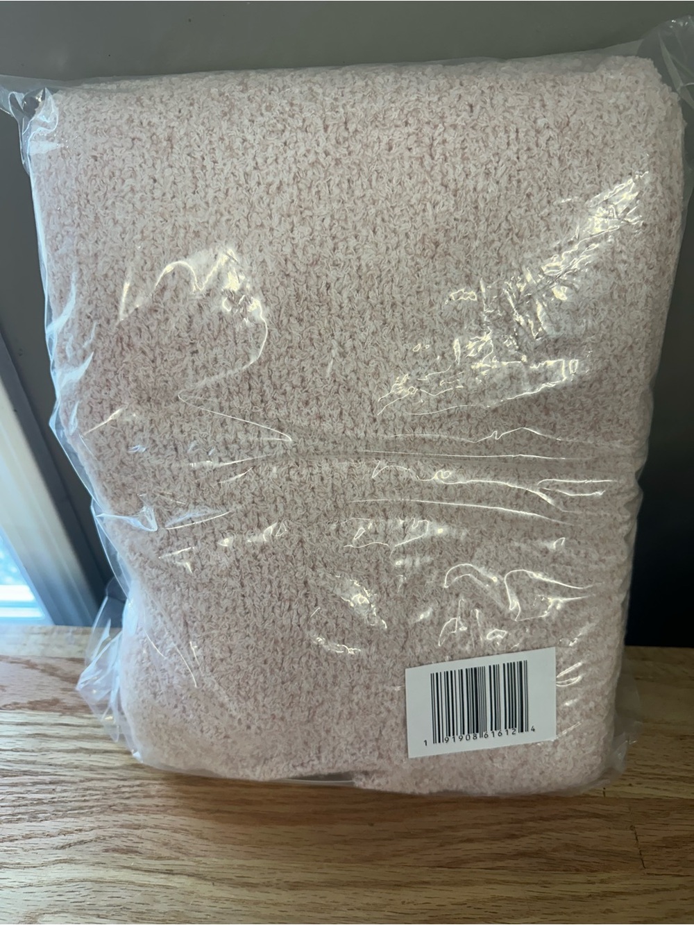 Target Cozy Plush Throw Blanket - Pale Pink